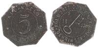 Oehringen, Württemberg 5 Pfennig Oberamtsstadt, Notgeld -