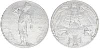 Kaiserreich/Preussen Medaille Frisch auf mein Volk Silbermedaille 1913 (AWES) zur Jahrhundertfeier der Befreiungskriege. FRISCH - A -