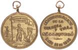 Kolonien / Argentinien Medaille Kolonien: Medaille Einweihung der Kolonie Salliquelo 31. Mai 1903 -