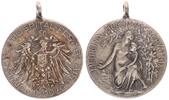 Kolonien / Argentinien Medaille Kolonien: Medaille Deutsches Hospitalfest Buenos Aires 1899 -