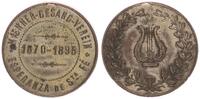 Kolonien / Argentinien Medaille Kolonien: Medaille 25 Jahre Männer Gesangsverein -