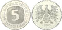 Deutschland / Bundesrepublik 5 Mark 5 DM Kursmünze 1990 G TOP-Erhaltung ! prägefrisch-stempelglanz -