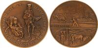 Geschichte des Bergbaus Medaille Bronze Geschichte des Bergbaus - Karrenläufer und Bergschreiber -