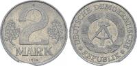 DDR - Deutsche Demokratische Republik 2 Mark mit Zainende DDR Fehlprägung: 2 Mark 1978 A mit Zainende -