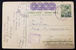Serbien / 3. Reich Postkarte Serbien / 3. Reich Postkarte Zensiert -
