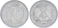 DDR - Deutsche Demokratische Republik 10 Pfennig Fehlprägung DDR 10 Pfennig 1967 Fehlprägung auf dünnem Schrötling 0,8 g -