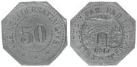 Preetz 50 Pfennig Kleingeldersatzmarke über 50 Pfennig 1917
