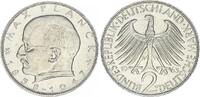 Deutschland BRD 2 Mark 2 DM 1963 G J.392 Kursmünze Max Planck -