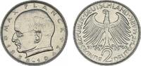 Deutschland BRD 2 Mark 2 DM 1963 G J.392 Kursmünze Max Planck -