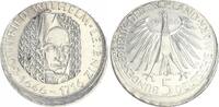 Bundesrepublik Deutschland 5 Mark Leibnitz dezentriert 5 Mark 1966D Wilhelm Leibniz Gedenkmünze Fehlprägung 10% dezentriert -