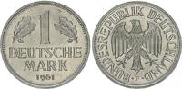 Deutschland - BRD 1 Mark 1 DM Kursmünze 1961 F Kursmünze -