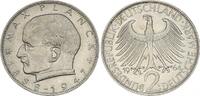 Deutschland BRD 2 Mark 2 DM 1964 G Max Planck -
