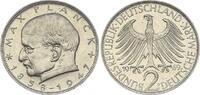 Deutschland BRD 2 Mark 2 DM 1969 D Max Planck -