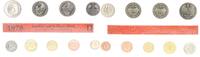 Deutschland / BRD / Kurssätze 1Pf. bis 5 DM BRD Kurssatz Einzelplatte 1978 D Stempelglanz -