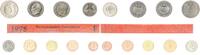 Deutschland / BRD / Kurssätze 1Pf. bis 5 DM BRD Kurssatz Einzelplatte 1978 F Stempelglanz -