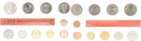 Deutschland / BRD / Kurssätze 1Pf. bis 5 DM BRD Kurssatz Einzelplatte 1979 G Stempelglanz -