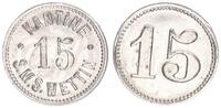 Deutschland / SMS Wettin 15 Pfennig Schiffsgeld SMS Wettin 15 Pfennig Zink,vernickelt Kantinengeld -