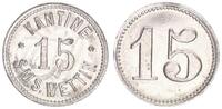 Deutschland / SMS Wettin 15 Pfennig Schiffsgeld SMS Wettin 15 Pfennig Zink,vernickelt Kantinengeld -