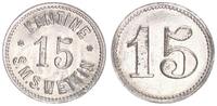 Deutschland / SMS Wettin 15 Pfennig Schiffsgeld SMS Wettin 15 Pfennig Zink,vernickelt Kantinengeld -
