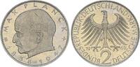 Deutschland BRD 2 Mark 2 DM 1969 J Max Planck -