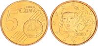 Frankreich 5 Cent Frankreich 5 Cent Kursmünze 2000 prägefrisch -
