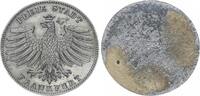 Frankfurt / Probeprägung 1/2 Gulden Frankfurt Probeprägung / Abschlag der Adlerseite des 1/2 Gulden -
