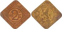 Nebengebiete / Gent 2 Franken Gent offizielles Notgeld 2 Franken 1915 -