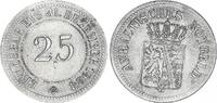 Anhalt - Notgeld 25 Pfennig Anhalt Weimarer Republik 25 Pfennig offizielles Notgeld Eisen -