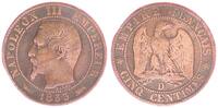 Frankreich 5 Centimes Frankreich 5 Centimes 1853 D Napoleon III., Lille -