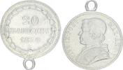 Vatikan 20 Baiocchi Vatikan 20 Baiocchi 1850 Papst Pius IX. -