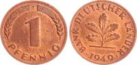 Deutschland 1 Pfennig 1 Pfennig Bank deutscher Länder 1949 F -