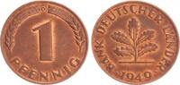 Deutschland 1 Pfennig 1 Pfennig Bank deutscher Länder 1949 D -