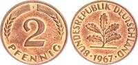 Deutschland 2 Pfennig 2 Pfennig 1967 F -