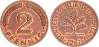 Deutschland 2 Pfennig 2 Pfennig 1967 G -