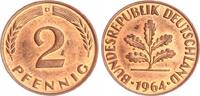 Deutschland 2 Pfennig 2 Pfennig 1964 D -