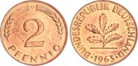Deutschland 2 Pfennig 2 Pfennig 1963 D -