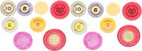 Verschiedene Lot Casinogeld Lot 8x Casinogeld -