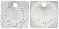 Rentweinsdorf Wertmarke 1/2 Liter Bier Rentweinsdorf Wertmarke 1/2 Liter Bier -