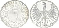 Deutschland 5 DM 5 DM J.387 Silber Kursmünze 1969 G -
