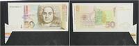 Deutschland, BRD 50 Mark 50 DM Banknote 1996 Fehlschnitt! Baltasar Neumann, selten -