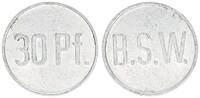 Hannover 30 Pfennig Hannover Bundesbahnsozialwerk Bezirk Hannover , 30 Pfennig -