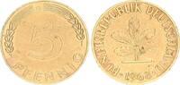 Deutschland 5 Pfennig BRD 5 Pfennig 1968 G extrem seltene Variante mit Querstrich im G -