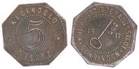 Oehringen 5 Pfennig Oberamtsstadt Oehringen, 5 Pfennig -