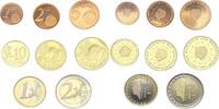 Niederlande 1 Cent bis 2 Euro Niederlande Kursmünzen 1 Cent bis 2 Euro 2003 PP in Münzkapseln -