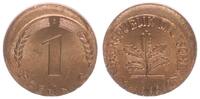 Deutschland 1 Pfennig 15% dezentriert BRD 1 Pfennig 1969 G Fehlprägung: 15% dezentriert -