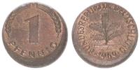 Deutschland 1 Pfennig 15% dezentriert BRD 1 Pfennig 1969 G Fehlprägung: 15% dezentriert -