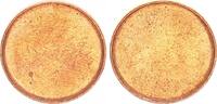 Deutschland 2 Pfennig Rohling BRD 2 Pfennig Fehlprägung: unbeprägter Rohling, Eisen, Kupferplattiert -