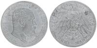 Kaiserreich / Württemberg / Probeprägung 3 Mark Kaiserreich Württemberg Probe eines 3 Mark 1911 Aluminium ohne Randschrift -