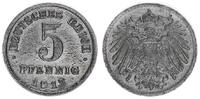 Kaiserreich / 5 Pfennig Materialprobe 5 Pfennig Materialprobe 5 Pfennig Materialprobe ss-vz aus Aluminium! ohne Riffelrand, Brandschutt d. Stu -
