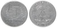 Deutschland / DDR 5 Pfennig Nickelprobe 5 Pfennig DDR 1975 A Nickelprobe magnetisch 2,58g. -